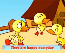 flash英文儿歌视频大全儿童英语歌曲-Be Happy Everyday儿歌视频免费下载