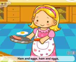 flashӢĶƵȫͯӢ-Ham and eggsƵ